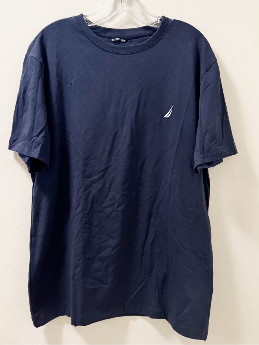 Nautica Navy Blue Performance Tee - Size  XL